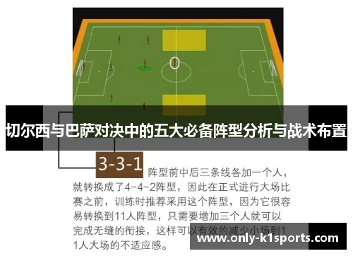 切尔西与巴萨对决中的五大必备阵型分析与战术布置